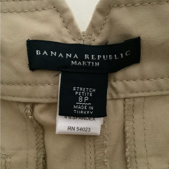 Y2K like new banana republic wide leg Martin pants size 8 petite 6 4 - Picture 2 of 8